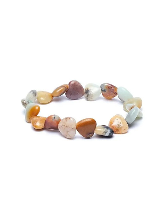 Amazoniidist südamekujuline elastne käevõru